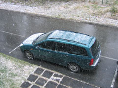 Ford Focus i sn�storm 15. mai 2006